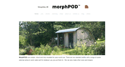 Desktop Screenshot of morphpod.com