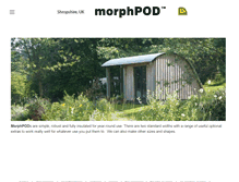 Tablet Screenshot of morphpod.com